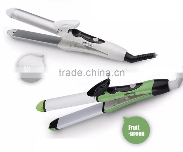 JINDING Home Professional Hair Iron Clip Hair Crimper Hair Straightener