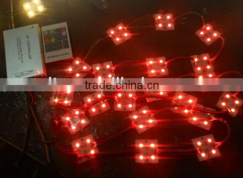 promotion!!! 5050 SMD RGB LED module,0.96W;DC12V;20pcs a string