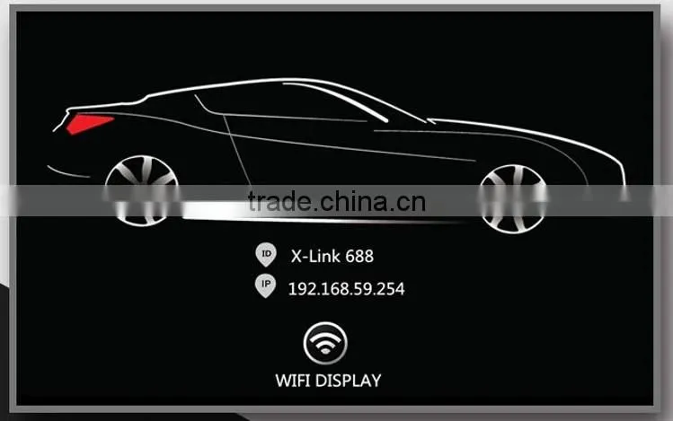 New Model of Car interface Miracast DLNA Airplay HDMI CVBS(AV) output for Android phone