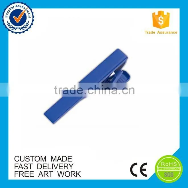 Fashion blank design cusotm metla colorful tie clip