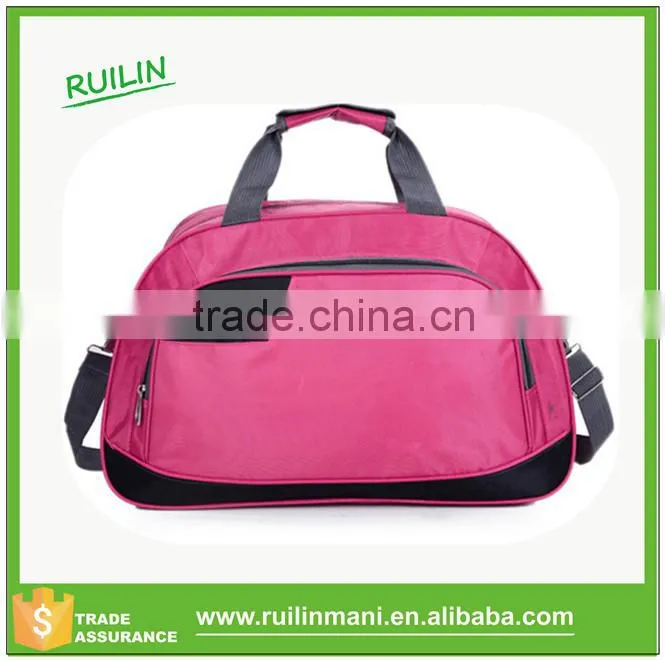 Well promotion promotional set travel weekend bag for women sports and luggage