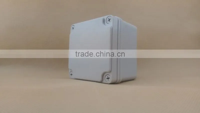 Factory direct sale ABS/PC waterproof Plastic busbar electrical junction box board 100*100*75