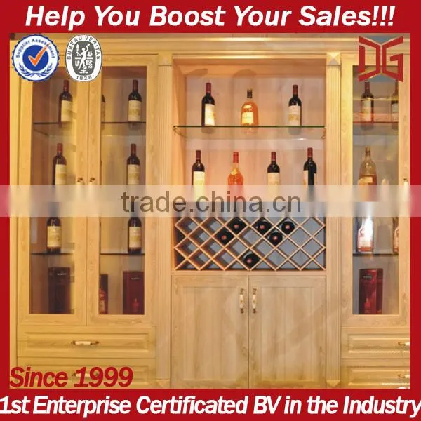 2015 Newest Design Cabinet Used Wood Wine Racks Sale