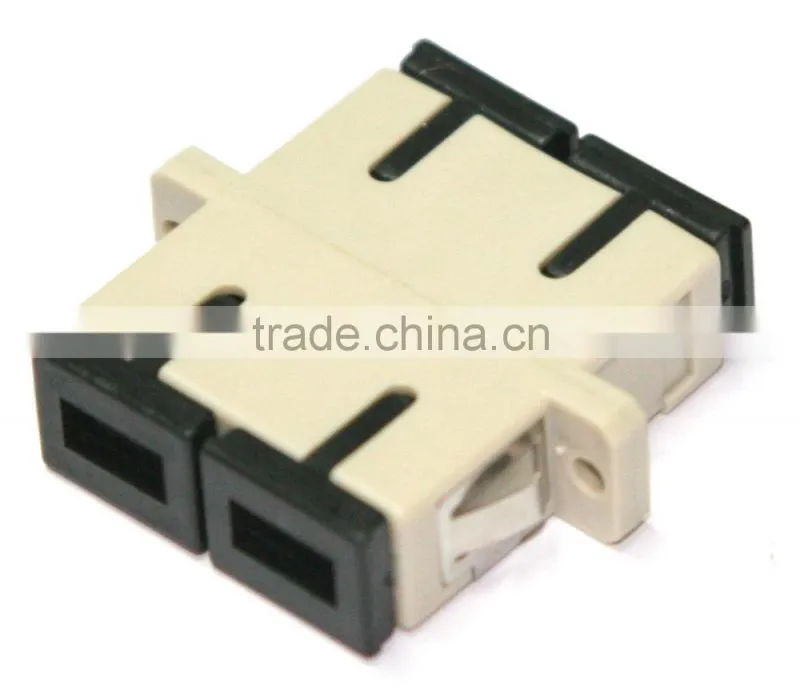 High precision alignment multimode duplex sc optical fiber adapter