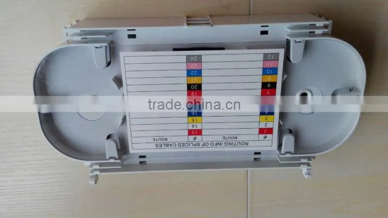 ABS Plastic 12port fiber optic splice tray,fiber splicing tray