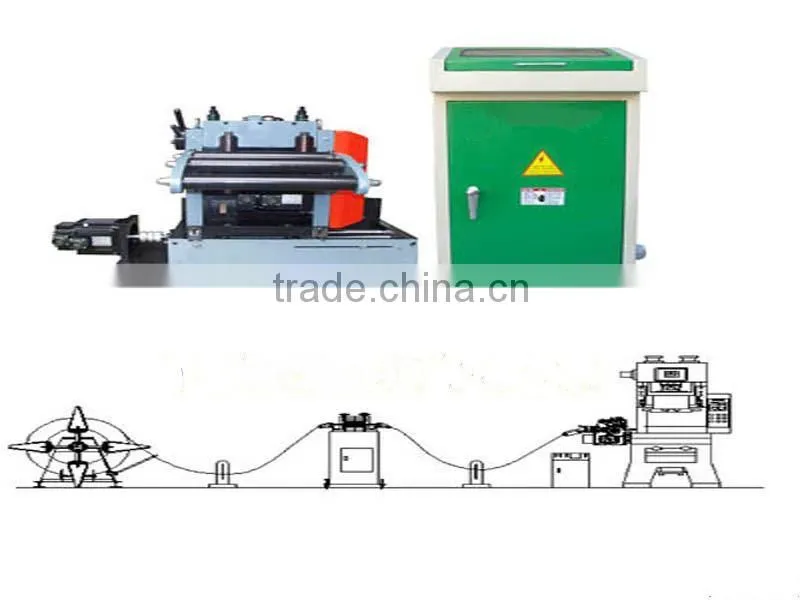 straightener automatic strip feeders with plate decoiler