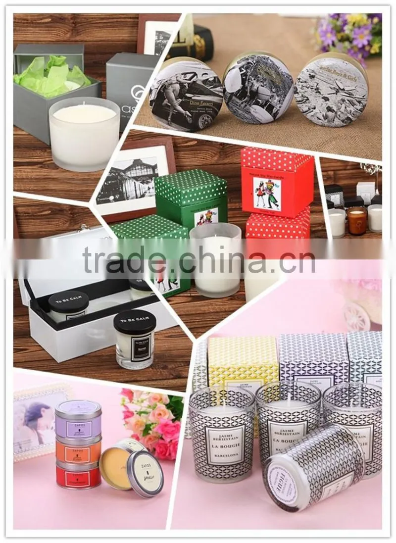 Luxury Fragrance Soy Glass Jar Candle Set