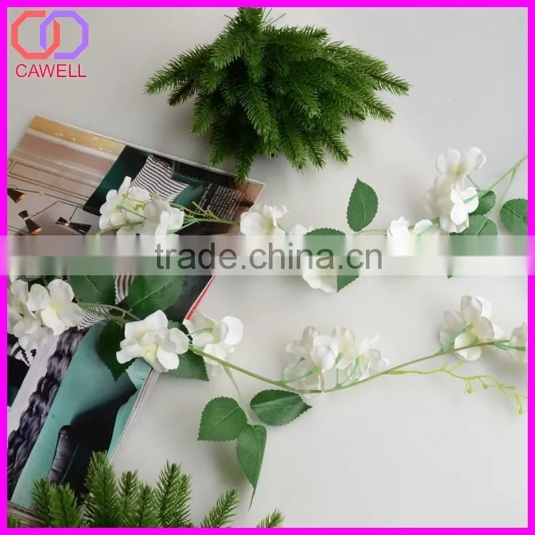 decorative artificial hydrangea garland hydrangea wreath