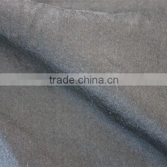 Silk and viscose fabric with high quality satin