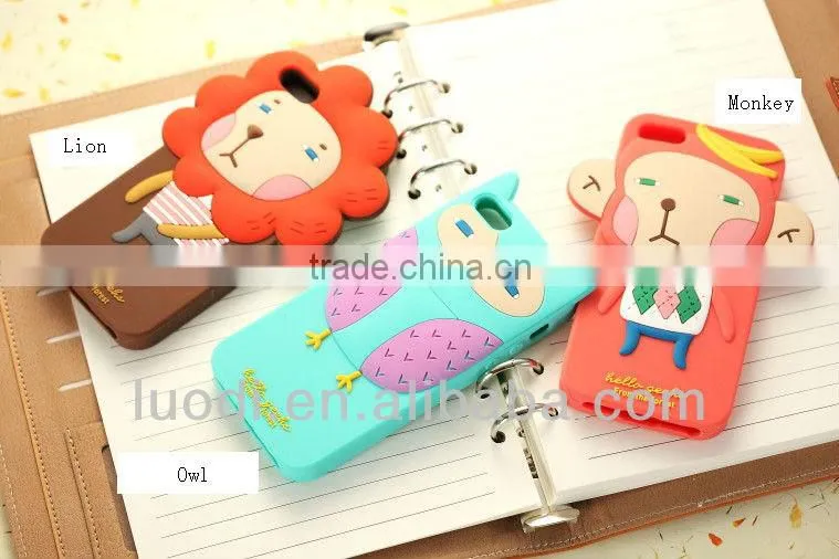 2013 hot animal shaped for iphone 5 cases at best price