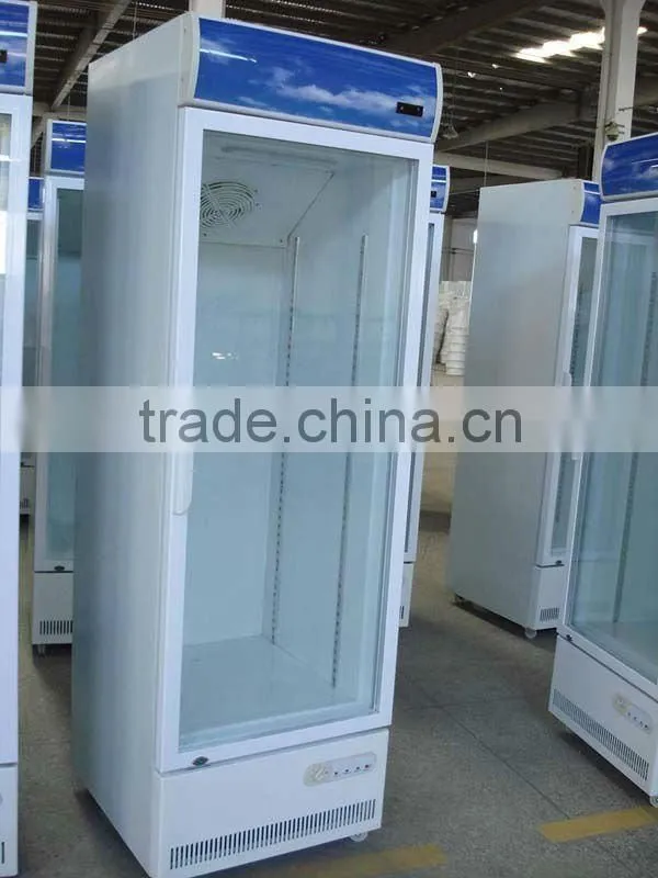 360L Free standing Large compressor energy drink display cooler