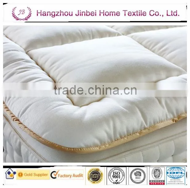 Hot Selling Luxury goose down feather Mattress topper