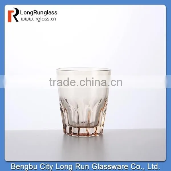 LongRun china supplier cheap barware collection color white wine glasses
