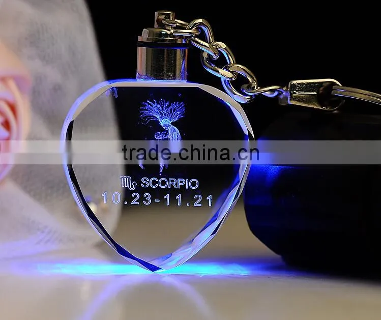 2016 China wholesale crystal keychain