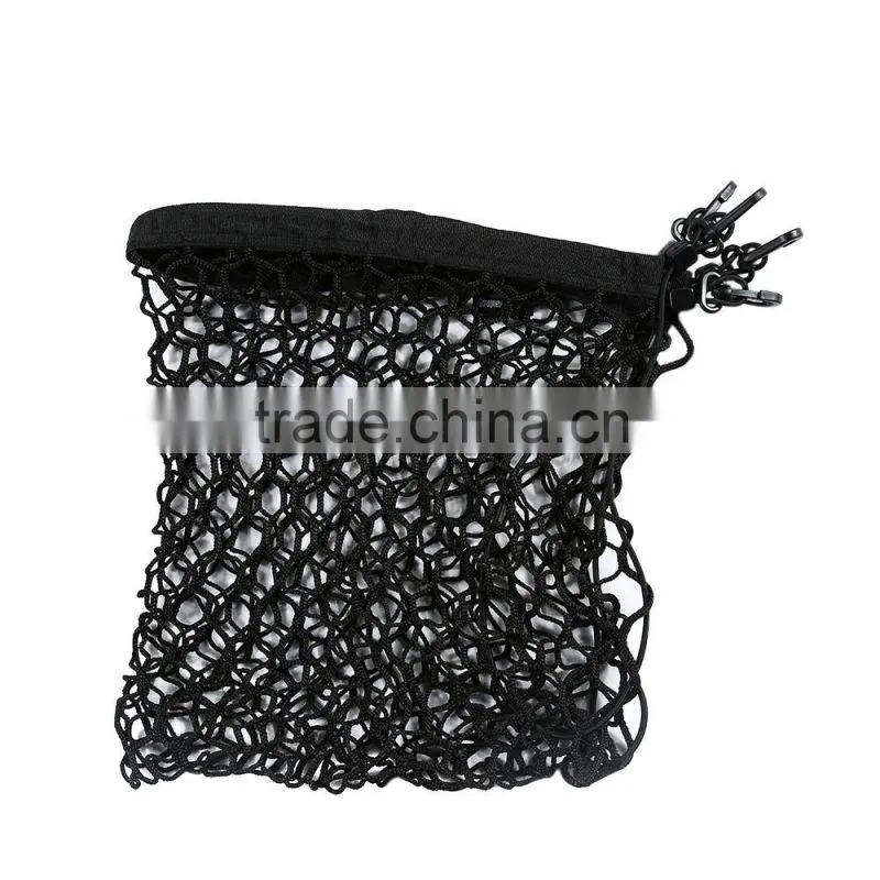 70 * 70cm Car Trunk Interior Mesh Net Storage Bag Luggage Holder 4 Hooks