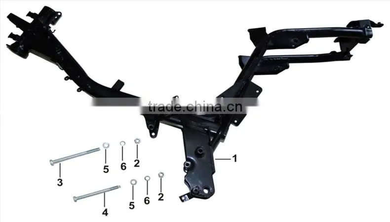 Low-cost body comp. nut bolt washer for AT110 for sale