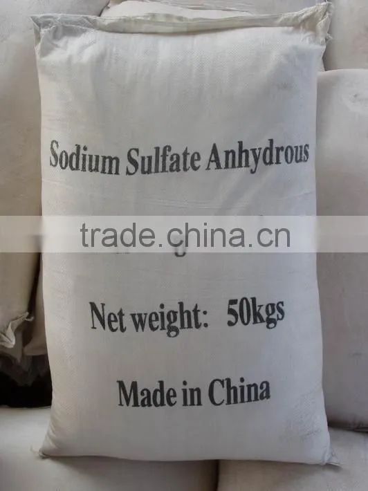 sodium sulphate anhydrous , 99 % min sodium sulphate , glauber salt