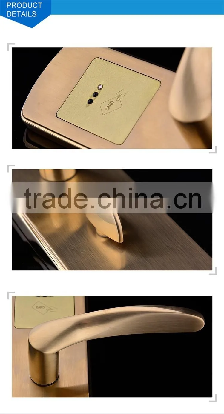 new premium digital card door lock with access control system