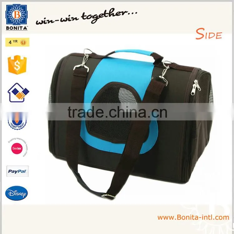 Large capacity hiking pet travel carrier car dog bag
