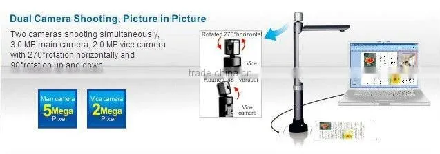 Education Equipment USB document camera in visual presenter