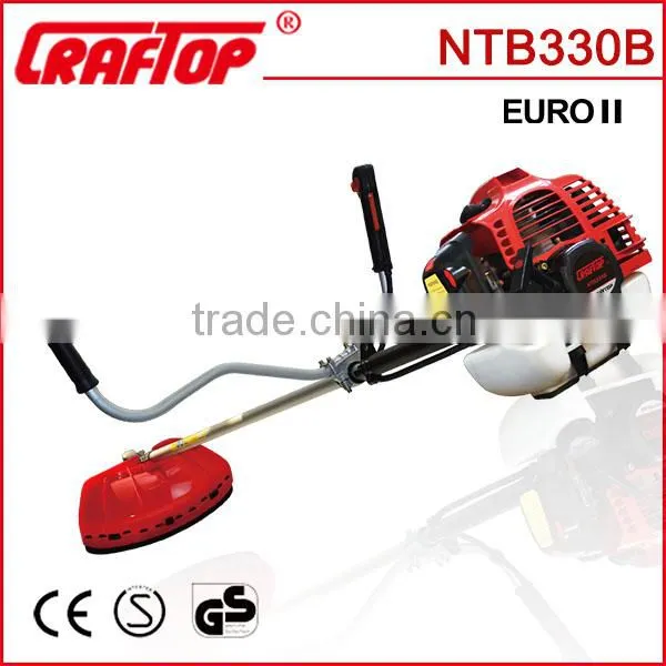 Fuel efficient 33 cc brush cutter CE GS certified for home use