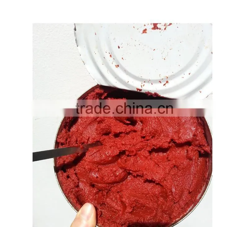 Tomato paste machine for good quality paste 2200gX6tins