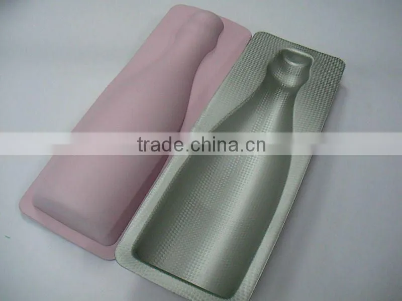 GC---EVA leather Bottle Champagne bag /case/package