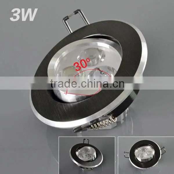 Factory 3W Led Celling Down light with CE ROHS