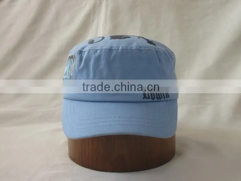 100% cotton classic embroidery army hat
