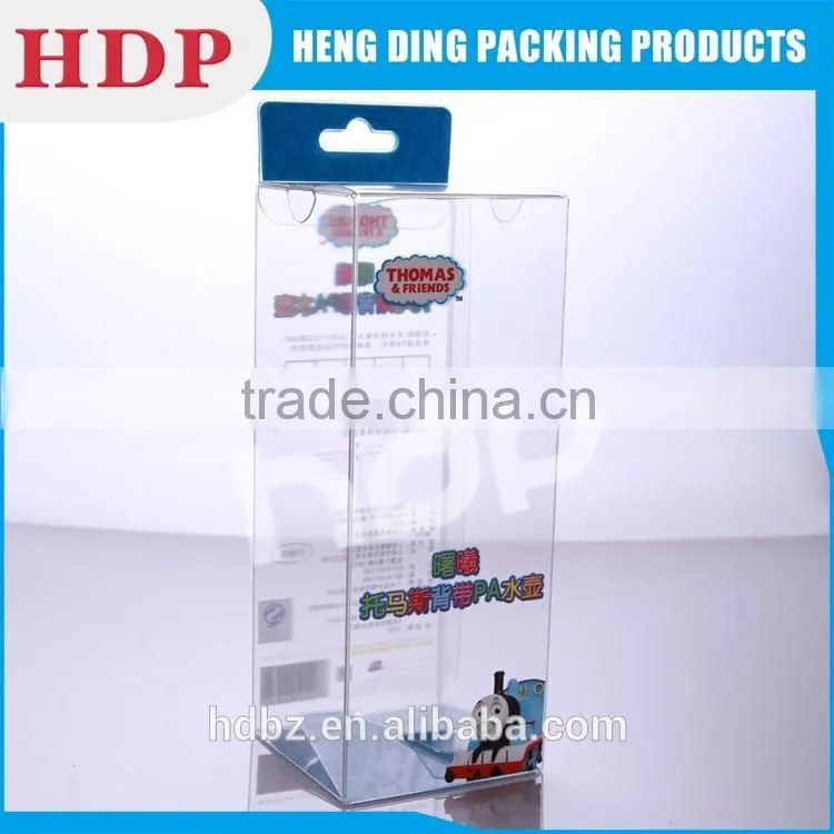 clear plastic die cut box