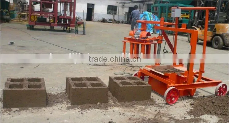 trade assurance supplier of mini brick moulding machine QT40-3C