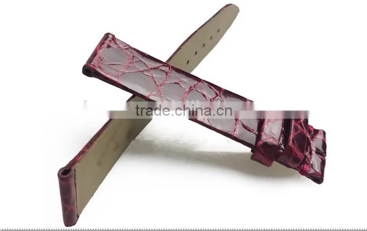 High Quality 100% Alligator Leather for Apple Watch Band 42mm