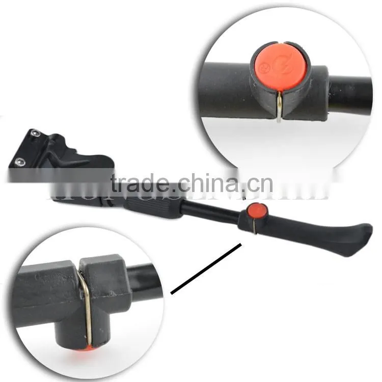 Simple and easy assembly semi alloy black bike stand