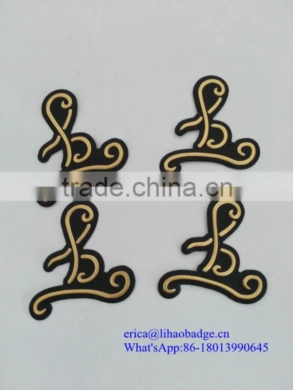Custom plastic adhesive sticker logo