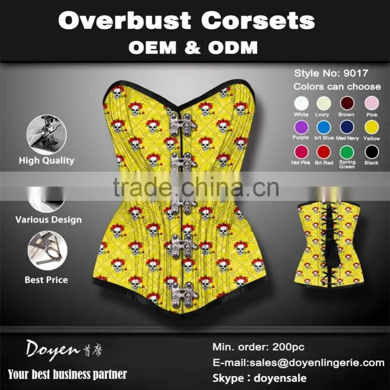 Perfect body shaper vintage cheap corset top with straps ladies tops latest design