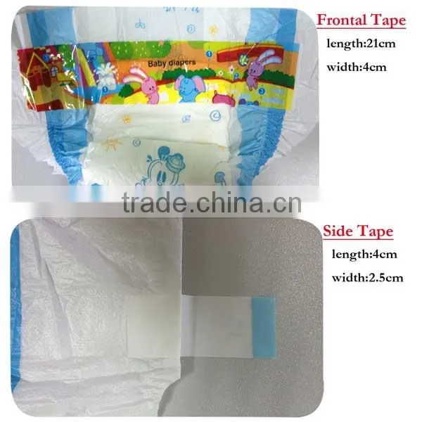 Super thin disposable baby diaper for boy and girl with cloud back sheet new product high quality sleepy baby diaper