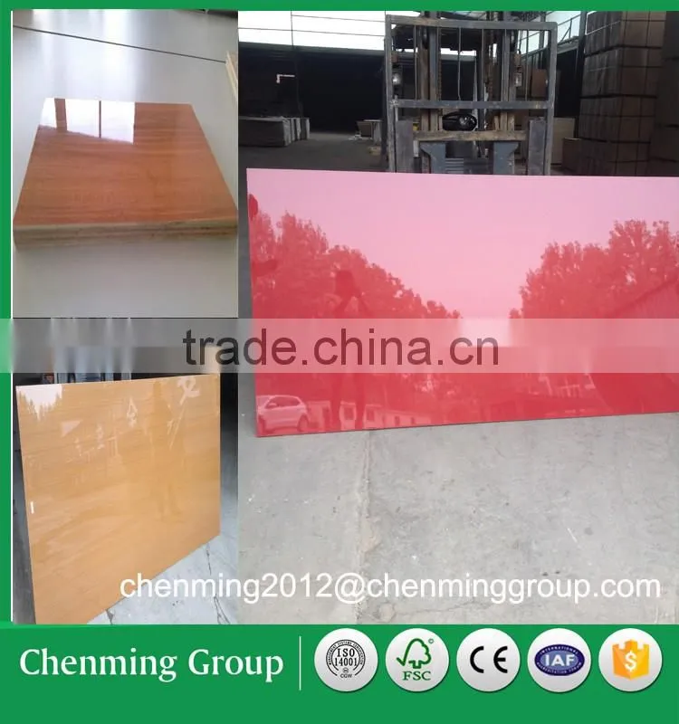 High gloss mdf UV