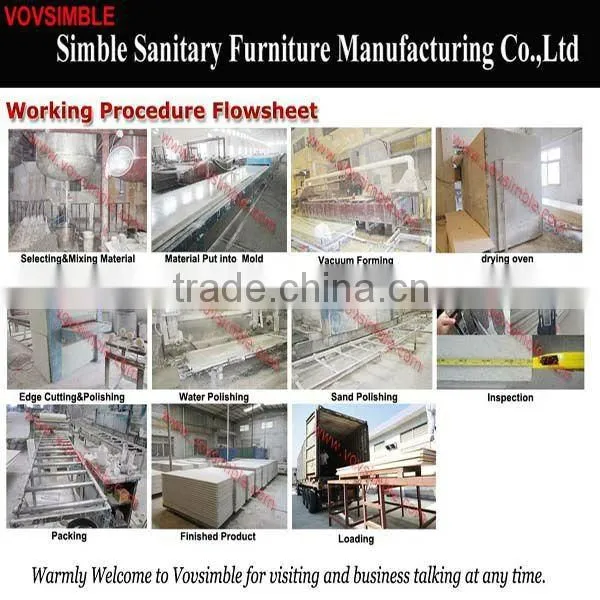 Repairable pure Acrylic Solid Surface Sheet,acrylic marble sheet