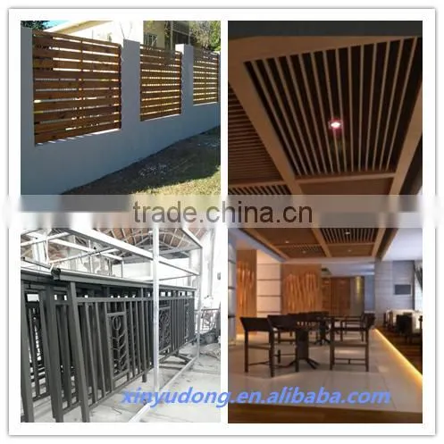Newest factory sale Durable thin wall round / square Anodizing aluminum tube