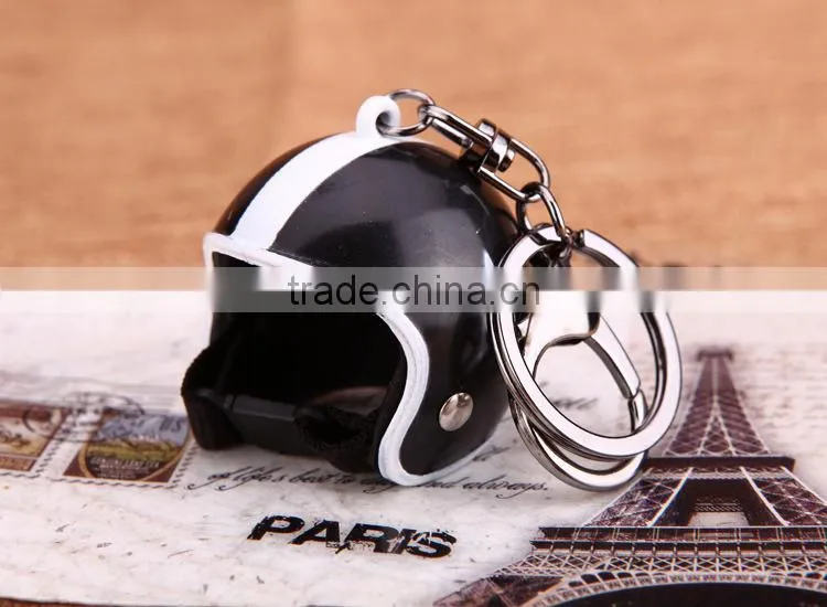 New motorcycle helmet custom keychain horseman keychain helmet keychain