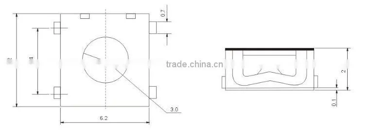multifunction tact switch TS-1157