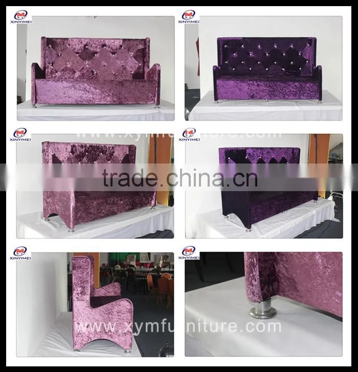 classical style leather dining booth