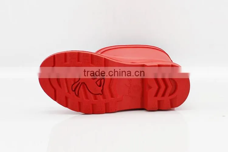 2016 Top quality 10 Years experience Latest design elephant rubber rain boots