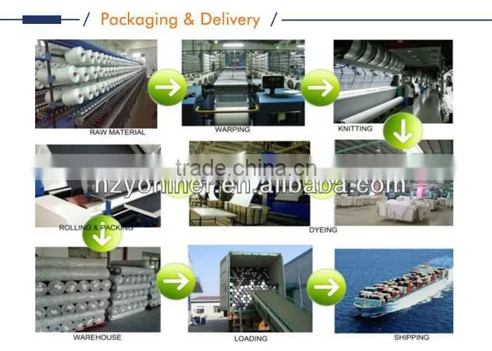 A grade high quality polyester stretch net fabric
