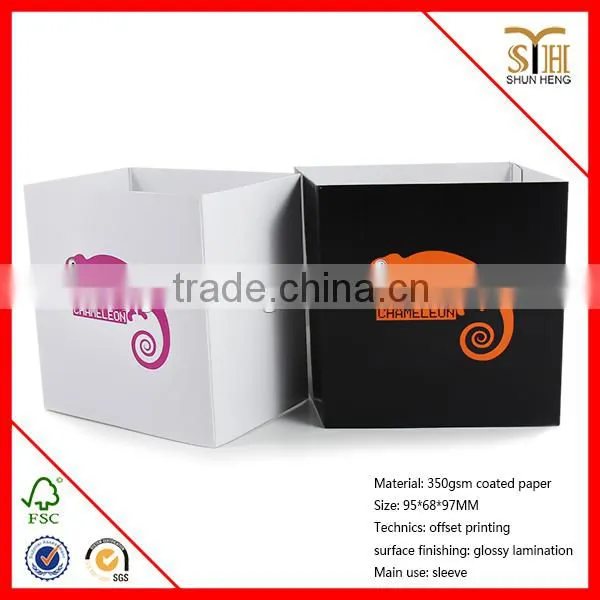 Watch packaging box printing with paper sleeve packaging