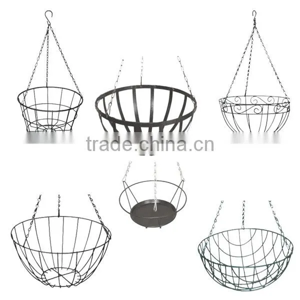 Hanging Planter Garden Planter Metal Garden Planter With Coco