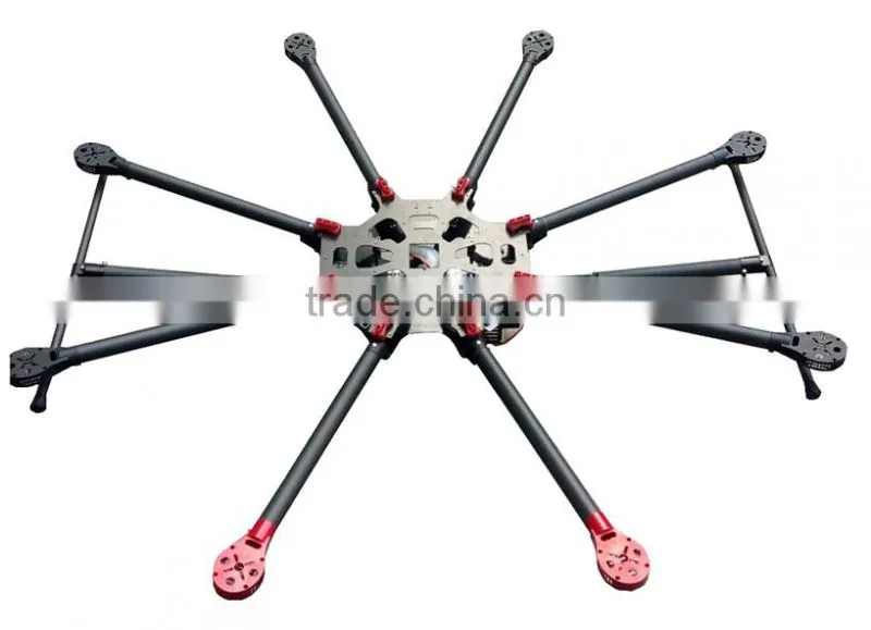 Umberella Folding 8-Axis Carbon Fiber Frame/Kit multi copter Octo copter frame with retractable landing gear