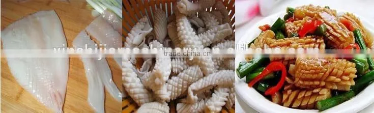 High Quality Automatic Squid Roll Striping And Slicing Machine