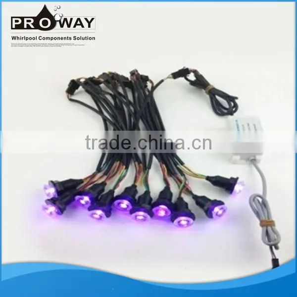RGB Variable Colored Under Water LED Waterproof Lamp Spa Pool Light