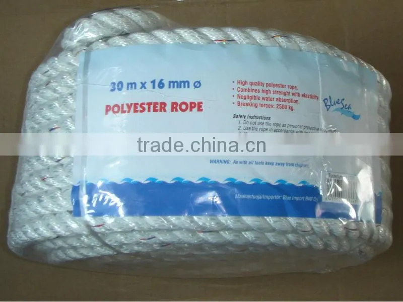 double braided dacron polyester rope